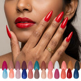 24-Color Premium Press-On Nails | Salon-Quality Manicure at Home