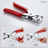 Heavy Duty Snap Button Plier Tool Kit | No-Sew Instant Press Buttons