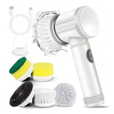 Powerful Electric Spin Scrubber | Powerful Cordless Cleaning Brush for Bathroom, Kitchen & More!