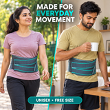 Contour LS(Lumbar Support) Belt – Universal Free Size Adjustable Lumbar Support for Men & Women