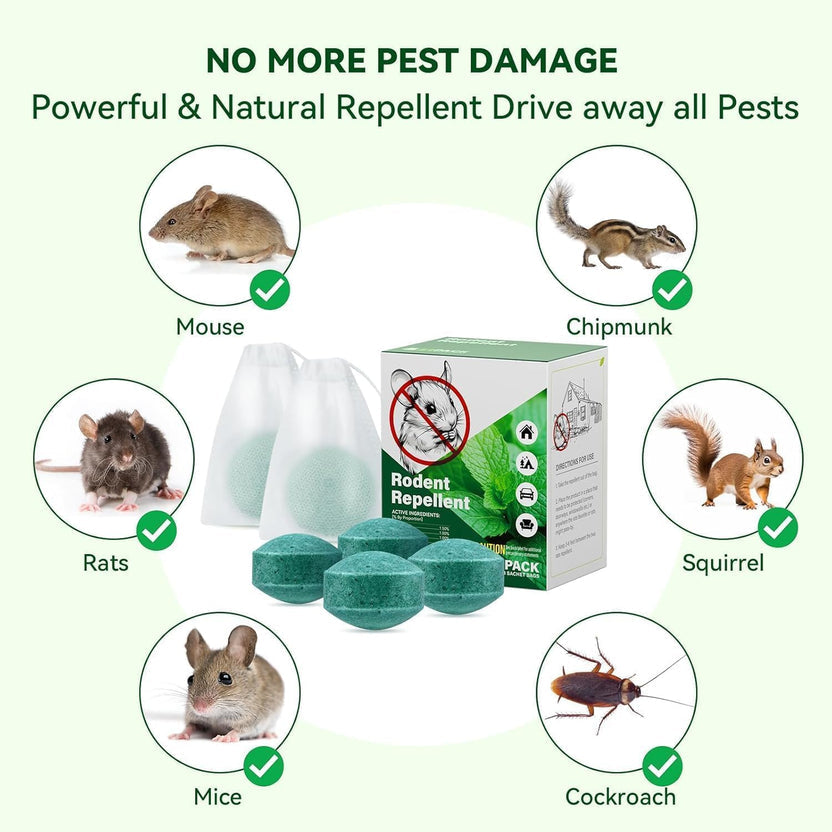 Rat & Insect Repellent Balls | Safe Pest Control for Car & Home