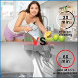 Powerful Electric Spin Scrubber | Powerful Cordless Cleaning Brush for Bathroom, Kitchen & More!
