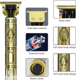 Super Powerful Metal Buddha Trimmer for Men - designed for both hair shaving and precise beard trimming. Experience effortless and versatile styling