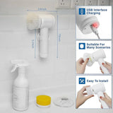 Powerful Electric Spin Scrubber | Powerful Cordless Cleaning Brush for Bathroom, Kitchen & More!