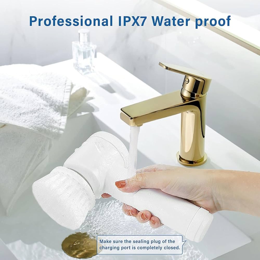 Powerful Electric Spin Scrubber | Powerful Cordless Cleaning Brush for Bathroom, Kitchen & More!