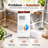 Chemical-Free Magic Eraser Sponge | Just Add Water for Tough Stains