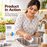 Chemical-Free Magic Eraser Sponge | Just Add Water for Tough Stains