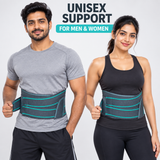 Contour LS(Lumbar Support) Belt – Universal Free Size Adjustable Lumbar Support for Men & Women